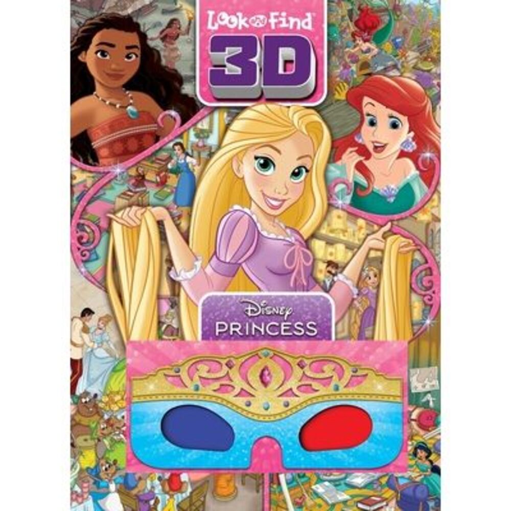 Disney Princess: Look and Find 3D -- Pi Kids
